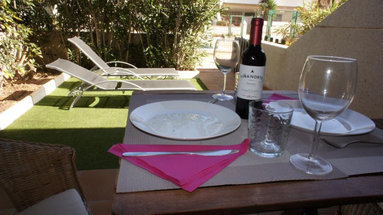 Apartamento Con Jardin Y Piscina En El Balancon Apartment El Medano  Bagian luar foto