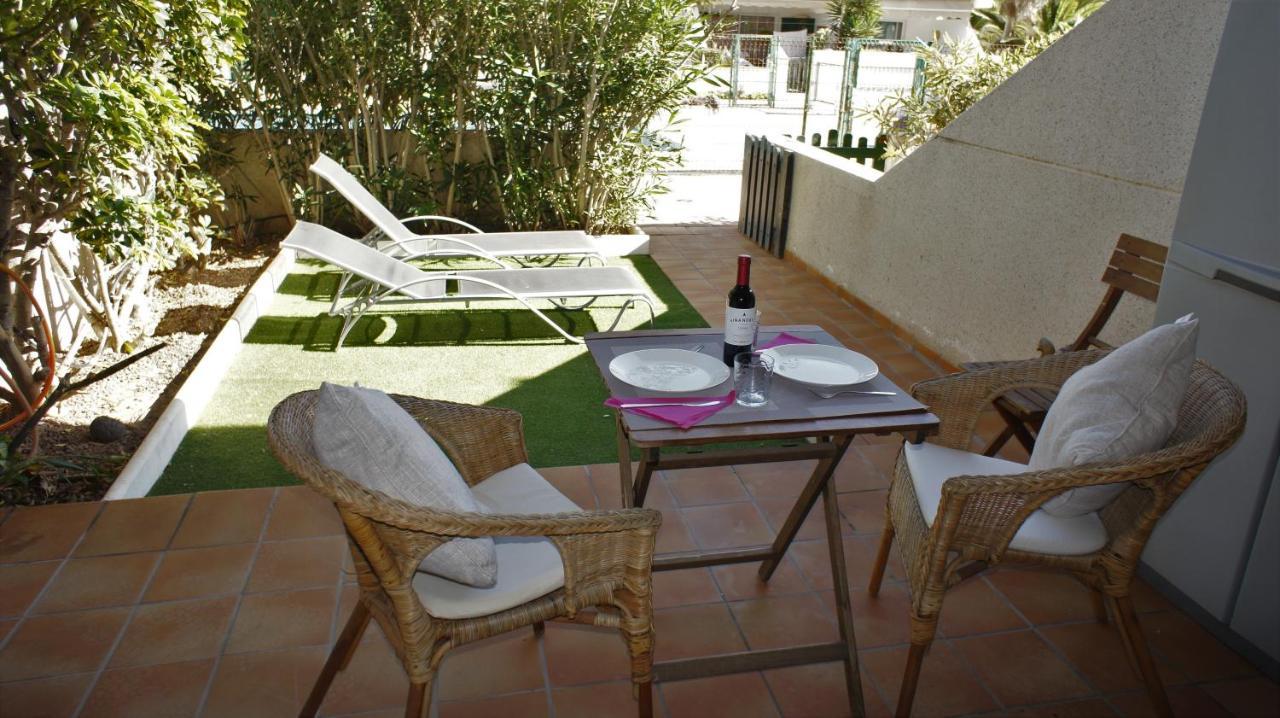 Apartamento Con Jardin Y Piscina En El Balancon Apartment El Medano  Bagian luar foto